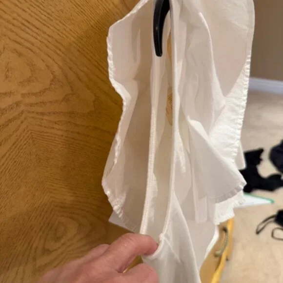 Nation "Noella" Ruffled one shoulder top - Picture 4 of 5